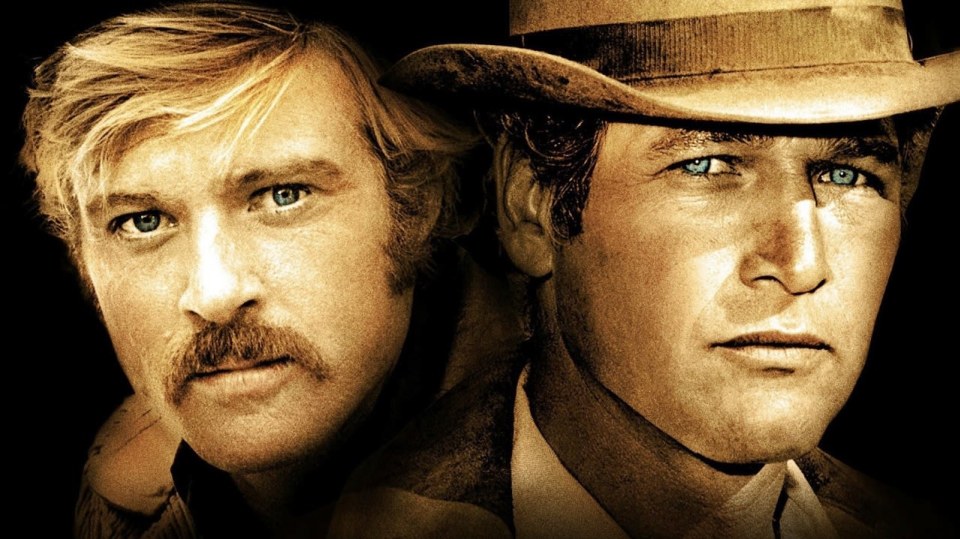 Robert Redford a Paul Newman jako Butch Cassidy a Sundance Kid